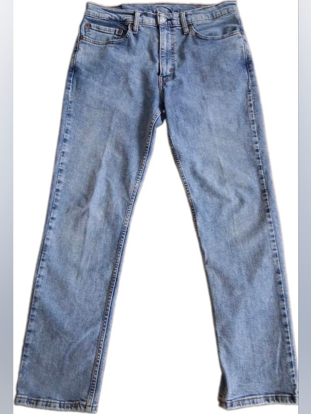 Levis 511 Mens Denim Straight Leg Jeans 34x30 Med/Lt Wash & Soft